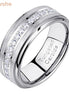 Men'S Wedding Band Brushed Finished Tungsten Carbide Promise Rings for Men Charm Half Eternity round Zircon Jewelry - Simply Just Deals LLCMen'S Wedding Band Brushed Finished Tungsten Carbide Promise Rings for Men Charm Half Eternity round Zircon Jewelrye7bed4fb-e430-4920-9d4c-aac42b93d42f10 (1583)Men'S Wedding Band Brushed Finished Tungsten Carbide Promise Rings for Men Charm Half Eternity round Zircon Jewelry