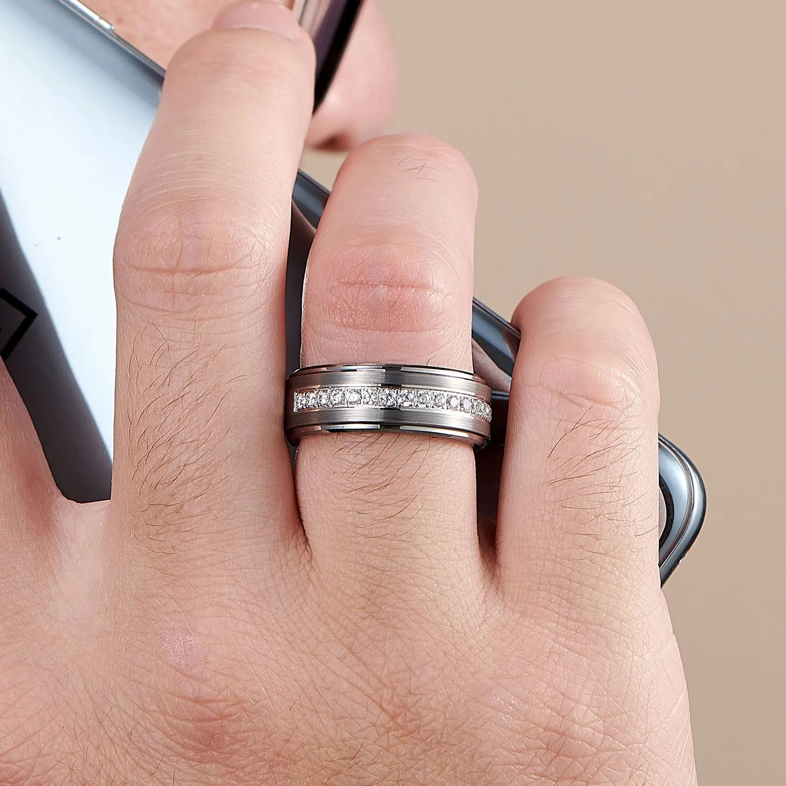 Men'S Wedding Band Brushed Finished Tungsten Carbide Promise Rings for Men Charm Half Eternity round Zircon Jewelry - Simply Just Deals LLCMen'S Wedding Band Brushed Finished Tungsten Carbide Promise Rings for Men Charm Half Eternity round Zircon Jewelrye7bed4fb-e430-4920-9d4c-aac42b93d42f10 (1583)Men'S Wedding Band Brushed Finished Tungsten Carbide Promise Rings for Men Charm Half Eternity round Zircon Jewelry