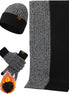 Mens Winter Scarf Hats and Gloves Set Knit Beanie Hat Warmer Scarfs and Touchscreen Glove 3 Pcs for Men - Simply Just Deals LLCMens Winter Scarf Hats and Gloves Set Knit Beanie Hat Warmer Scarfs and Touchscreen Glove 3 Pcs for Men91fa37b9-a7ea-42f9-929f-9eb099dbfca9BlackMens Winter Scarf Hats and Gloves Set Knit Beanie Hat Warmer Scarfs and Touchscreen Glove 3 Pcs for Men