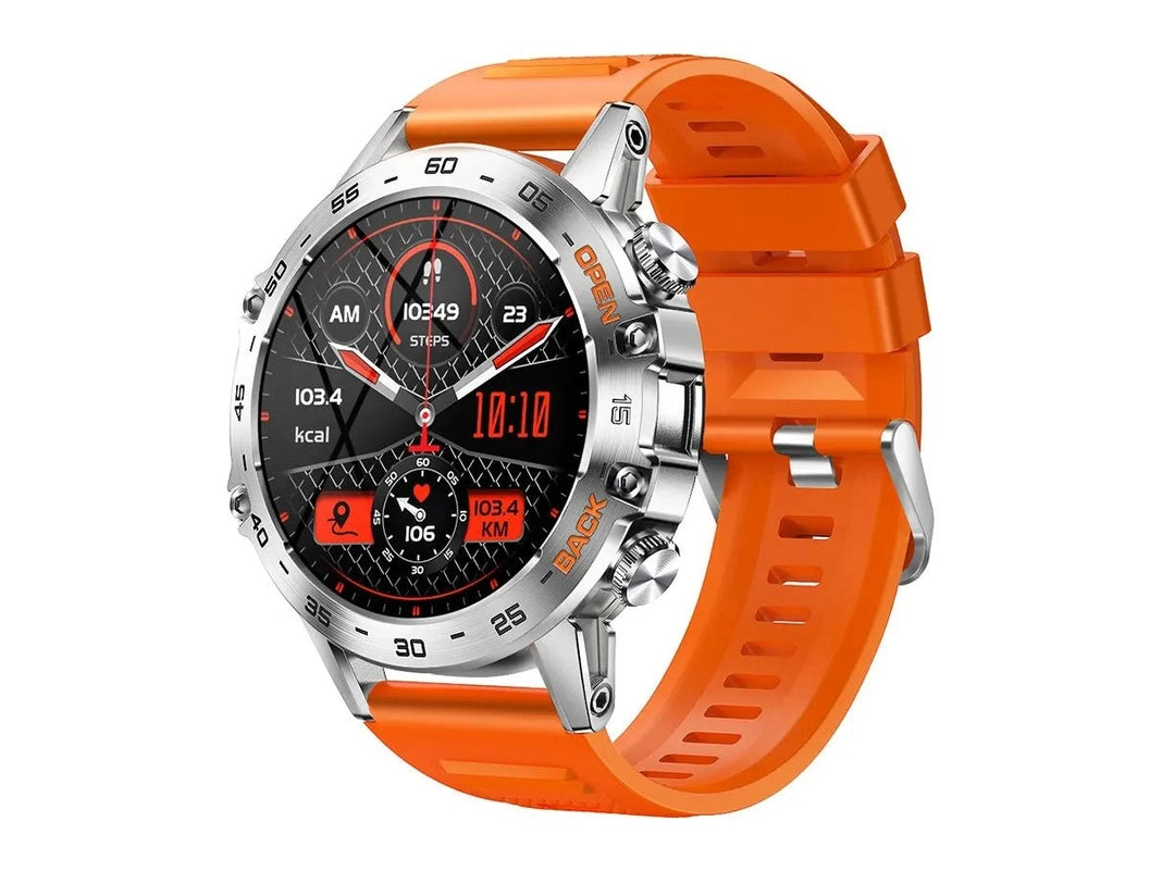 MEVADEN Steel 1.39 Bluetooth Call Smart Watch Men Sports Fitness Tracker Watches IP67 Waterproof Smartwatch for Android IOS MD52 - Simply Just Deals LLCMEVADEN Steel 1.39 Bluetooth Call Smart Watch Men Sports Fitness Tracker Watches IP67 Waterproof Smartwatch for Android IOS MD5214:175silicone orangesilicone orangeMEVADEN Steel 1.39 Bluetooth Call Smart Watch Men Sports Fitness Tracker Watches IP67 Waterproof Smartwatch for Android IOS MD52