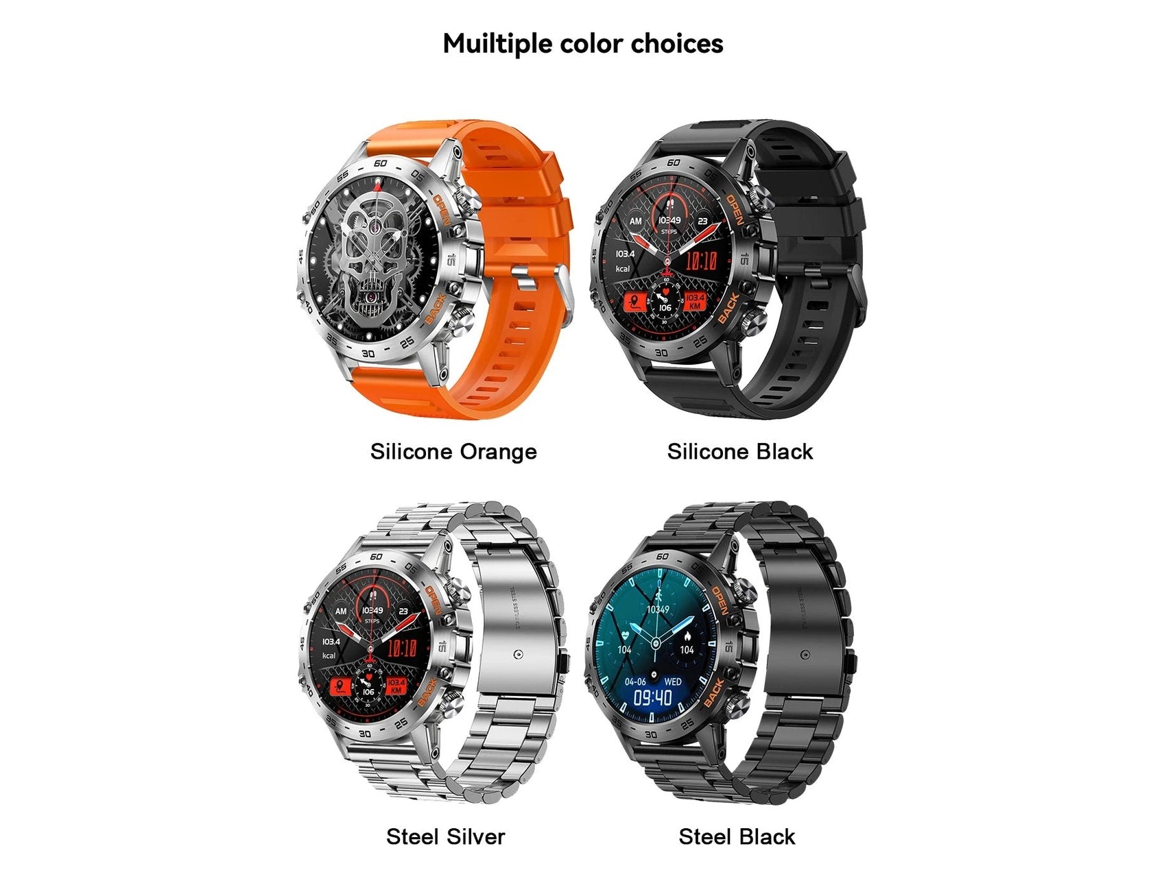 MEVADEN Steel 1.39 Bluetooth Call Smart Watch Men Sports Fitness Tracker Watches IP67 Waterproof Smartwatch for Android IOS MD52 - Simply Just Deals LLCMEVADEN Steel 1.39 Bluetooth Call Smart Watch Men Sports Fitness Tracker Watches IP67 Waterproof Smartwatch for Android IOS MD5214:350853steel silvesteel silveMEVADEN Steel 1.39 Bluetooth Call Smart Watch Men Sports Fitness Tracker Watches IP67 Waterproof Smartwatch for Android IOS MD52
