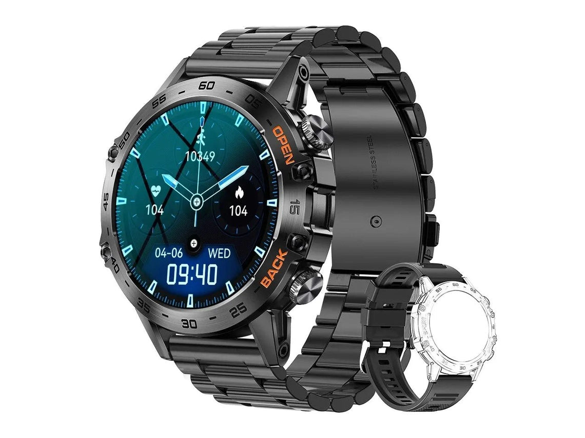 MEVADEN Steel 1.39 Bluetooth Call Smart Watch Men Sports Fitness Tracker Watches IP67 Waterproof Smartwatch for Android IOS MD52 - Simply Just Deals LLCMEVADEN Steel 1.39 Bluetooth Call Smart Watch Men Sports Fitness Tracker Watches IP67 Waterproof Smartwatch for Android IOS MD5214:193steel blacksteel blackMEVADEN Steel 1.39 Bluetooth Call Smart Watch Men Sports Fitness Tracker Watches IP67 Waterproof Smartwatch for Android IOS MD52
