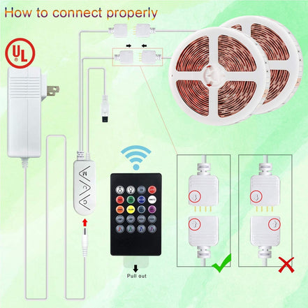 Micomlan 32.8Ft/10M LED Strip Lights,Music Sync Color Changing RGB LED Strip Built - In Mic, Bluetooth App Controlled LED Lights Rope Lights, 5050 RGB LED Light Strip(App+Remote+Mic+3 Button) (32.8FT) - Simply Just Deals LLCMicomlan 32.8Ft/10M LED Strip Lights,Music Sync Color Changing RGB LED Strip Built - In Mic, Bluetooth App Controlled LED Lights Rope Lights, 5050 RGB LED Light Strip(App+Remote+Mic+3 Button) (32.8FT)4d9b6ca7-5030-4709-9011-6d2cc83c60ceMicomlan 32.8Ft/10M LED Strip Lights,Mus