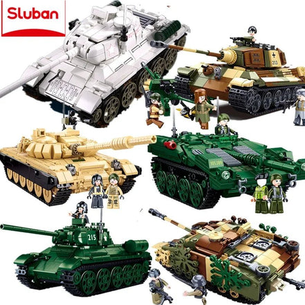 Military Series Building Blocks WW2 Heavy Main Battle Tank Leopard Tank Panther Set with Mini Figure Model Bricks Toys for Kids - Simply Just Deals LLCMilitary Series Building Blocks WW2 Heavy Main Battle Tank Leopard Tank Panther Set with Mini Figure Model Bricks Toys for Kids2a415089-0004-475a-8549-f10ce63d79fe518Pcs 0978No BoxMilitary Series Building Blocks WW2 Heavy Main Battle Tank Leopard Tank Panther Set with Mini Figure Model Bricks Toys for Kids