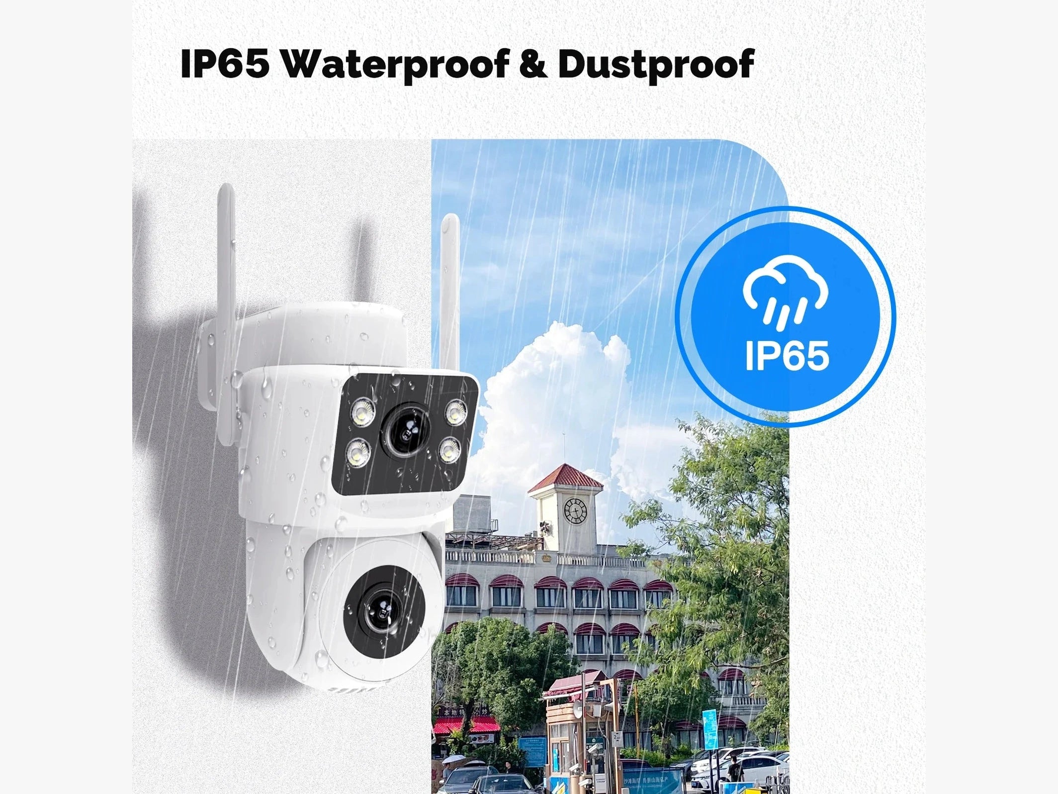 Moes Tuya Smart WiFi Outdoor Security Camera 4MP Dual Screen 2.4G/5G IP65 Waterproof Motion Detection Auto Track Two - Way Audio - Simply Just Deals LLCMoes Tuya Smart WiFi Outdoor Security Camera 4MP Dual Screen 2.4G/5G IP65 Waterproof Motion Detection Auto Track Two - Way Audio200000828:201335940WiFi Smart Camera;200007763:201336100WiFi Smart CameraCHINAMoes Tuya Smart WiFi Outdoor Security Camera 4MP Dual Screen 2.4G/5G IP65 Waterproof Motion Detection Auto Track Two - Way Audio