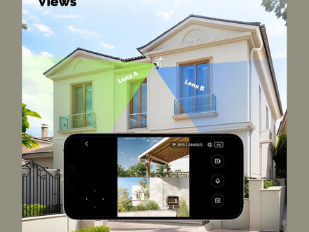 Moes Tuya Smart WiFi Outdoor Security Camera 4MP Dual Screen 2.4G/5G IP65 Waterproof Motion Detection Auto Track Two - Way Audio - Simply Just Deals LLCMoes Tuya Smart WiFi Outdoor Security Camera 4MP Dual Screen 2.4G/5G IP65 Waterproof Motion Detection Auto Track Two - Way Audio200000828:201335940WiFi Smart Camera;200007763:201336100WiFi Smart CameraCHINAMoes Tuya Smart WiFi Outdoor Security Camera 4MP Dual Screen 2.4G/5G IP65 Waterproof Motion Detection Auto Track Two - Way Audio