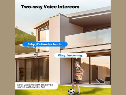 Moes Tuya Smart WiFi Outdoor Security Camera 4MP Dual Screen 2.4G/5G IP65 Waterproof Motion Detection Auto Track Two - Way Audio - Simply Just Deals LLCMoes Tuya Smart WiFi Outdoor Security Camera 4MP Dual Screen 2.4G/5G IP65 Waterproof Motion Detection Auto Track Two - Way Audio200000828:201335940WiFi Smart Camera;200007763:201336100WiFi Smart CameraCHINAMoes Tuya Smart WiFi Outdoor Security Camera 4MP Dual Screen 2.4G/5G IP65 Waterproof Motion Detection Auto Track Two - Way Audio