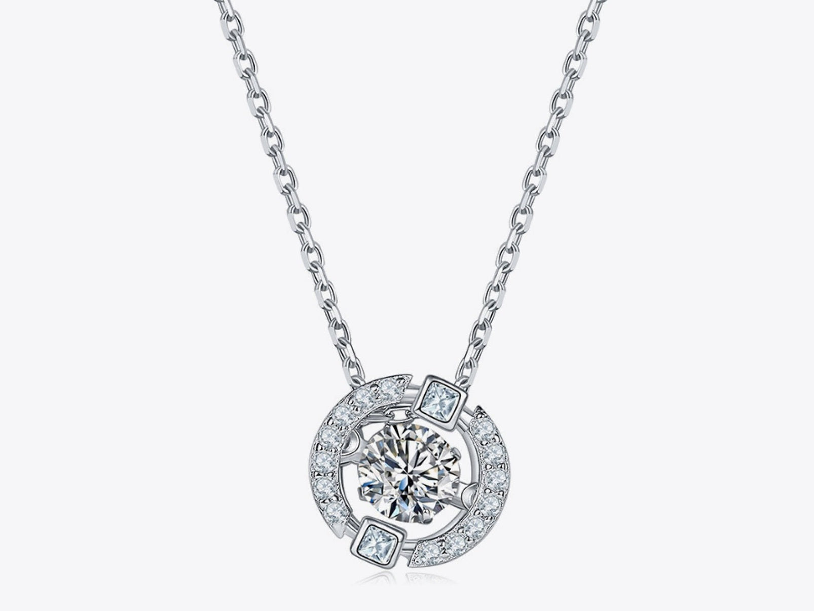 Moissanite Pendant Chain - Link Necklace - Simply Just Deals LLCMoissanite Pendant Chain - Link Necklace100100079125347SilverOne Size8812d746253e4440b48fccd8006c6543 - Max