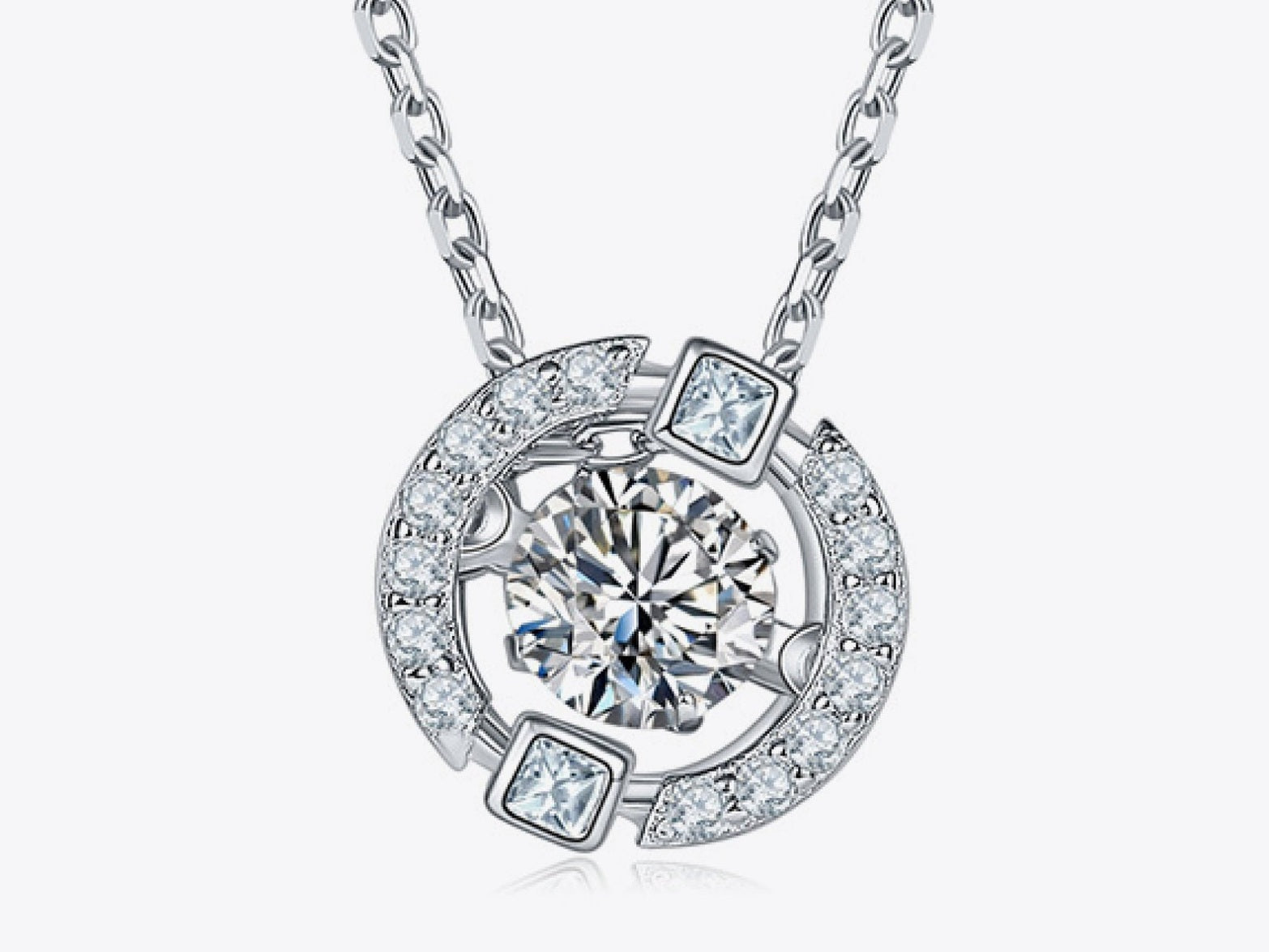 Moissanite Pendant Chain - Link Necklace - Simply Just Deals LLCMoissanite Pendant Chain - Link Necklace100100079125347SilverOne Size408644e77f0d4ffdb2649f876d735793 - Max