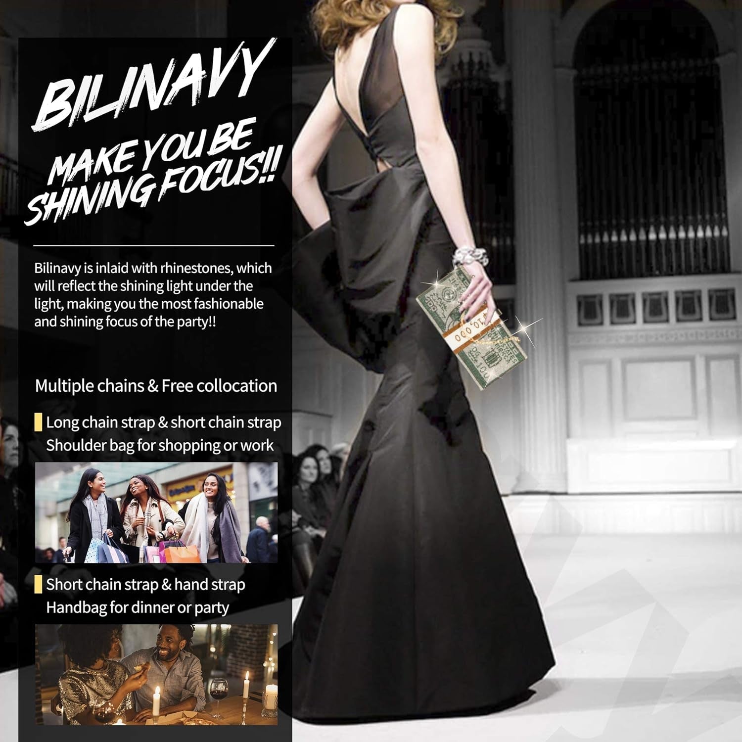 Money Clutch Purses for Women, Stack of Cash Dollars Crystal Clutch Purses, Women Diamond Evening Bags Party Cocktail Rhinestone Handbags, Wedding Dinner Bag, Green - Simply Just Deals LLCMoney Clutch Purses for Women, Stack of Cash Dollars Crystal Clutch Purses, Women Diamond Evening Bags Party Cocktail Rhinestone Handbags, Wedding Dinner Bag, Green4025fa3b-ce4f-4d65-bf48-7bd4dc0ece37Money Clutch Purses for Women, Stack of Cash Dollars Crystal Clutch Purses, Women Diamond Evening Bags Party Coc