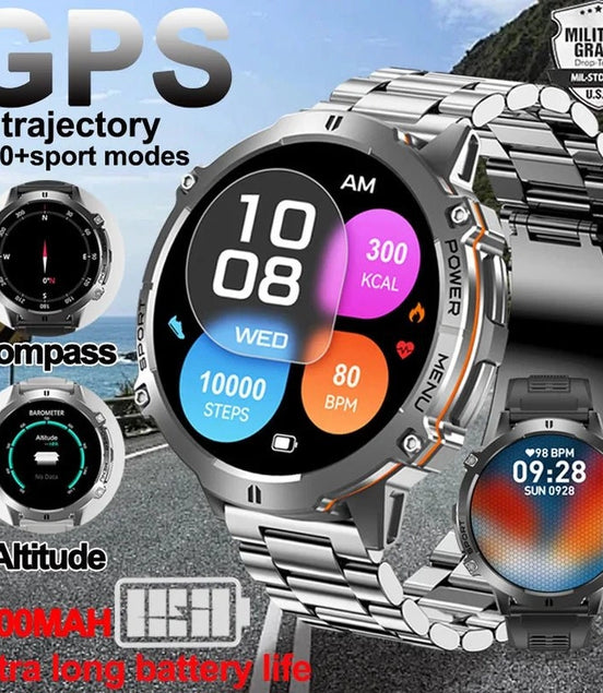 NEW 1000MAH Super endurance Sport Smart Watch Men 1.73 - inch HD Screen GPS tracker Compass Bluetooth Call Waterproof Smart Watch - Simply Just Deals LLCNEW 1000MAH Super endurance Sport Smart Watch Men 1.73 - inch HD Screen GPS tracker Compass Bluetooth Call Waterproof Smart Watch14:29black;5:100009342GPSSmartWatchblackGPSSmartWatchNEW 1000MAH Super endurance Sport Smart Watch Men 1.73 - inch HD Screen GPS tracker Compass Bluetooth Call Waterproof Smart Watch
