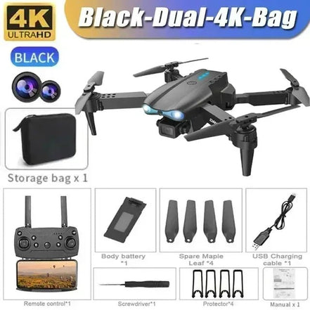 New E99Pro RC Drone 4K Professinal With Wide Angle Dual HD Camera Foldable RC Helicopter 5G WIFI FPV Height Hold Apron Sell - Simply Just Deals LLCNew E99Pro RC Drone 4K Professinal With Wide Angle Dual HD Camera Foldable RC Helicopter 5G WIFI FPV Height Hold Apron Sell1429E99 - Dual - 4K - BagE99 - Dual - 4K - BagNew E99Pro RC Drone 4K Professinal With Wide Angle Dual HD Camera Foldable RC Helicopter 5G WIFI FPV Height Hold Apron Sell