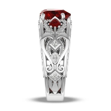 New Fashion Heart Ruby Women's Ring Stainless Steel Men's Ring Couple Jewelry - Simply Just Deals LLCNew Fashion Heart Ruby Women's Ring Stainless Steel Men's Ring Couple Jewelry200000369:1583;200000783:350853malemale10New Fashion Heart Ruby Women's Ring Stainless Steel Men's Ring Couple Jewelry