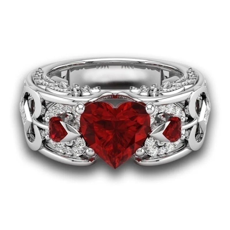 New Fashion Heart Ruby Women's Ring Stainless Steel Men's Ring Couple Jewelry - Simply Just Deals LLCNew Fashion Heart Ruby Women's Ring Stainless Steel Men's Ring Couple Jewelry200000369:1583;200000783:350853malemale10New Fashion Heart Ruby Women's Ring Stainless Steel Men's Ring Couple Jewelry