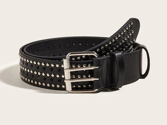 New Fashion Unisex Hollow Star Belt Fashion Ladies Leather Studded Gift Man's Goth Rock Wild Adjustable Women Punk Black Belt - Simply Just Deals LLCNew Fashion Unisex Hollow Star Belt Fashion Ladies Leather Studded Gift Man's Goth Rock Wild Adjustable Women Punk Black Belt14:29Black;200000858:201447585Black105CMNew Fashion Unisex Hollow Star Belt Fashion Ladies Leather Studded Gift Man's Goth Rock Wild Adjustable Women Punk Black Belt