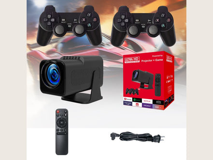 New game version HY300/P30 4K Android 11 game console HD projection home projector - Simply Just Deals LLCNew game version HY300/P30 4K Android 11 game console HD projection home projectorBC8AF50890614E47AF59F5775E529D2BHY300 + 2 handles + remote conNew game version HY300/P30 4K Android 11 game console HD projection home projector