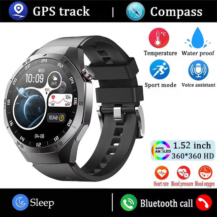 New Original GT5 Pro Smart Watch Men HD AMOLED Screen GPS Motion Trajectory Heart Rate Bluetooth Call 1.52" SmartWatch IP68+box - Simply Just Deals LLCNew Original GT5 Pro Smart Watch Men HD AMOLED Screen GPS Motion Trajectory Heart Rate Bluetooth Call 1.52" SmartWatch IP68+box14:29Black;5:361385BT CallBlackBT CallNew Original GT5 Pro Smart Watch Men HD AMOLED Screen GPS Motion Trajectory Heart Rate Bluetooth Call 1.52" SmartWatch IP68+box