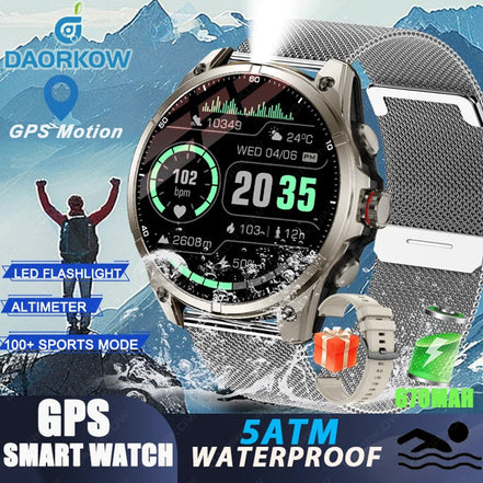 New sports smartwatch Real - time GPS motion trajectory Altitude measurement Compass Outdoor flashlight 670 mAh ultra - long standby - Simply Just Deals LLCNew sports smartwatch Real - time GPS motion trajectory Altitude measurement Compass Outdoor flashlight 670 mAh ultra - long standby14:691Silvery mesh;5:100009342GPSSilvery meshGPSNew sports smartwatch Real - time GPS motion trajectory Altitude measurement Compass Outdoor flashlight 670 mAh ultra - long standby
