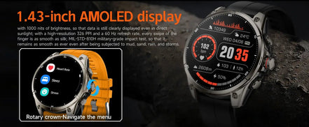 New sports smartwatch Real - time GPS motion trajectory Altitude measurement Compass Outdoor flashlight 670 mAh ultra - long standby - Simply Just Deals LLCNew sports smartwatch Real - time GPS motion trajectory Altitude measurement Compass Outdoor flashlight 670 mAh ultra - long standby14:496Silvery steel A;5:100009342GPSSilvery steel AGPSNew sports smartwatch Real - time GPS motion trajectory Altitude measurement Compass Outdoor flashlight 670 mAh ultra - long standby