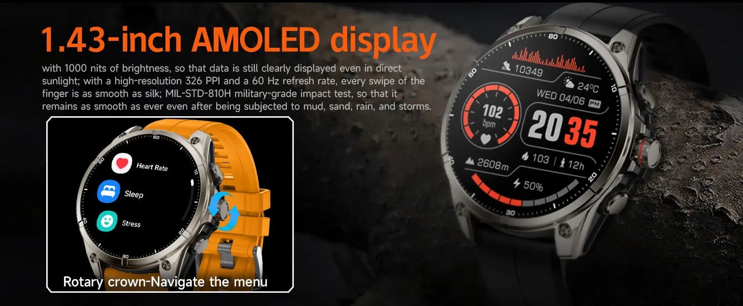 New sports smartwatch Real - time GPS motion trajectory Altitude measurement Compass Outdoor flashlight 670 mAh ultra - long standby - Simply Just Deals LLCNew sports smartwatch Real - time GPS motion trajectory Altitude measurement Compass Outdoor flashlight 670 mAh ultra - long standby14:496Silvery steel A;5:100009342GPSSilvery steel AGPSNew sports smartwatch Real - time GPS motion trajectory Altitude measurement Compass Outdoor flashlight 670 mAh ultra - long standby