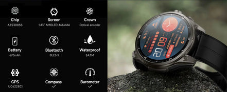 New sports smartwatch Real - time GPS motion trajectory Altitude measurement Compass Outdoor flashlight 670 mAh ultra - long standby - Simply Just Deals LLCNew sports smartwatch Real - time GPS motion trajectory Altitude measurement Compass Outdoor flashlight 670 mAh ultra - long standby14:496Silvery steel A;5:100009342GPSSilvery steel AGPSNew sports smartwatch Real - time GPS motion trajectory Altitude measurement Compass Outdoor flashlight 670 mAh ultra - long standby
