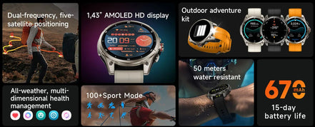 New sports smartwatch Real - time GPS motion trajectory Altitude measurement Compass Outdoor flashlight 670 mAh ultra - long standby - Simply Just Deals LLCNew sports smartwatch Real - time GPS motion trajectory Altitude measurement Compass Outdoor flashlight 670 mAh ultra - long standby14:496Silvery steel A;5:100009342GPSSilvery steel AGPSNew sports smartwatch Real - time GPS motion trajectory Altitude measurement Compass Outdoor flashlight 670 mAh ultra - long standby