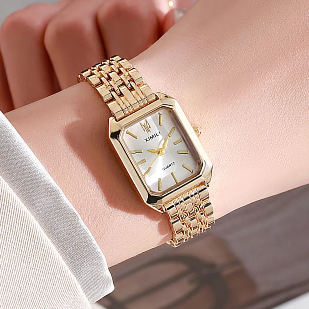 New Women Watch Light Luxury Brand Stainless Steel Ladies Business Watches Female Student Fashion Quartz Wristwatch - Simply Just Deals LLCNew Women Watch Light Luxury Brand Stainless Steel Ladies Business Watches Female Student Fashion Quartz Wristwatch142000000802PCSBWithoutBox2PCS B Without BoxNew Women Watch Light Luxury Brand Stainless Steel Ladies Business Watches Female Student Fashion Quartz Wristwatch