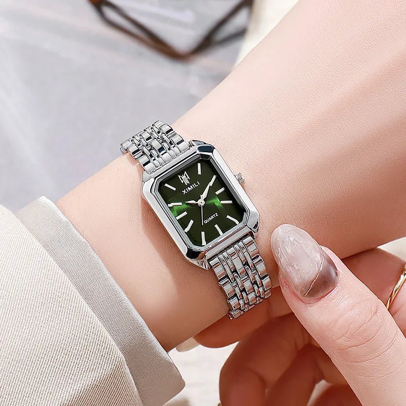 New Women Watch Light Luxury Brand Stainless Steel Ladies Business Watches Female Student Fashion Quartz Wristwatch - Simply Just Deals LLCNew Women Watch Light Luxury Brand Stainless Steel Ladies Business Watches Female Student Fashion Quartz Wristwatch142000000802PCSBWithoutBox2PCS B Without BoxNew Women Watch Light Luxury Brand Stainless Steel Ladies Business Watches Female Student Fashion Quartz Wristwatch