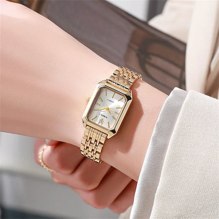 New Women Watch Light Luxury Brand Stainless Steel Ladies Business Watches Female Student Fashion Quartz Wristwatch - Simply Just Deals LLCNew Women Watch Light Luxury Brand Stainless Steel Ladies Business Watches Female Student Fashion Quartz Wristwatch142000000802PCSBWithoutBox2PCS B Without BoxNew Women Watch Light Luxury Brand Stainless Steel Ladies Business Watches Female Student Fashion Quartz Wristwatch