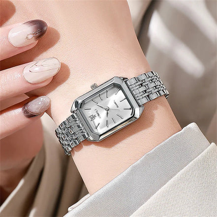 New Women Watch Light Luxury Brand Stainless Steel Ladies Business Watches Female Student Fashion Quartz Wristwatch - Simply Just Deals LLCNew Women Watch Light Luxury Brand Stainless Steel Ladies Business Watches Female Student Fashion Quartz Wristwatch142000000802PCSBWithoutBox2PCS B Without BoxNew Women Watch Light Luxury Brand Stainless Steel Ladies Business Watches Female Student Fashion Quartz Wristwatch