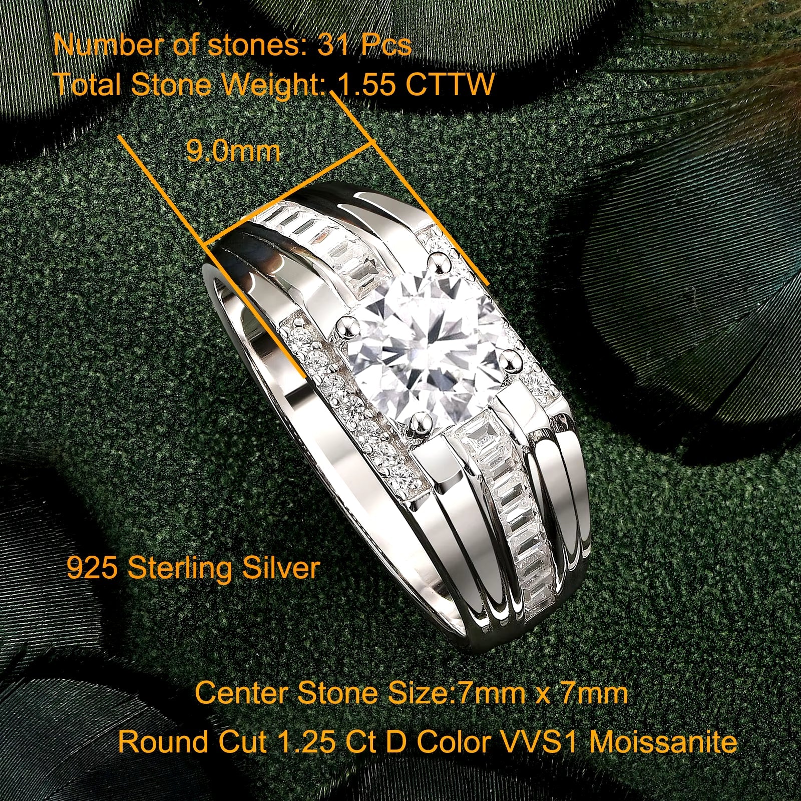 NEwshe Genuine 925 Sterling Silver Wedding Rings for Men Moissanite 1.25Ct round White Simulated Diamond Luxury Fine Jewelry - Simply Just Deals LLCNEwshe Genuine 925 Sterling Silver Wedding Rings for Men Moissanite 1.25Ct round White Simulated Diamond Luxury Fine Jewelry36d61d6a-e26b-41d1-af11-056ea92ca3e67 (3434)N​Ewshe Genuine 925 Sterling Silver Wedding Rings for Men Moissanite 1.25Ct round White Simulated Diamond Luxury Fine Jewelry