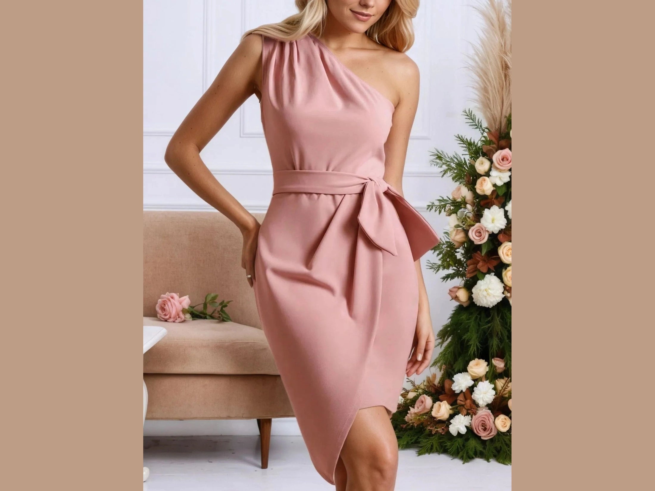 One - Shoulder Wrap Dress with Bow Detail - Simply Just Deals LLCOne - Shoulder Wrap Dress with Bow Detail100100628741345PinkS6058d7d9 - cf5e - 44e2 - 9864 - 13ad5bfd2a54 - Max - Origin