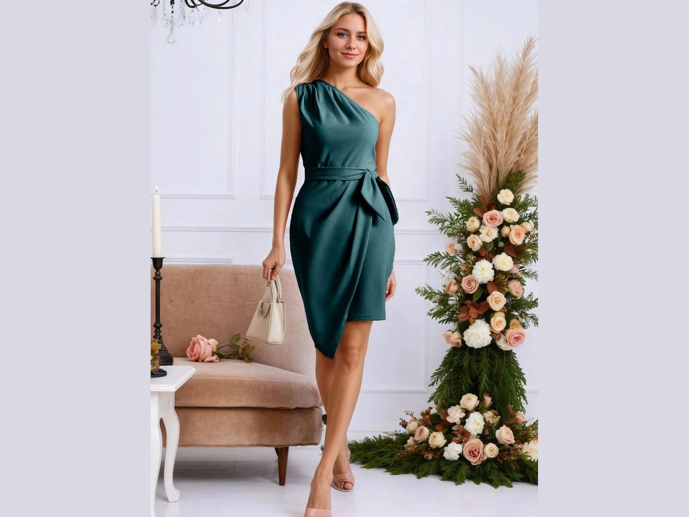 One - Shoulder Wrap Dress with Bow Detail - Simply Just Deals LLCOne - Shoulder Wrap Dress with Bow Detail100100628748018Dark GreenS12832b33aed44b12b46c140ad7f49f5a - Max - Origin