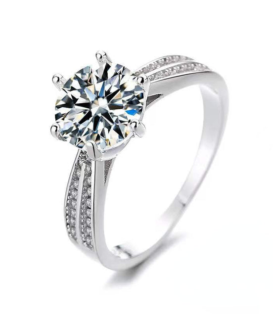 Original Tancise 925 Pure Silvery Ring with Moissanite Diamond and Certificate, Exquisite Jewelry for Women's Engagement Ring - Simply Just Deals LLCOriginal Tancise 925 Pure Silvery Ring with Moissanite Diamond and Certificate, Exquisite Jewelry for Women's Engagement Ring18119;20516white5Original Tancise 925 Pure Silvery Ring with Moissanite Diamond and Certificate, Exquisite Jewelry for Women's Engagement Ring