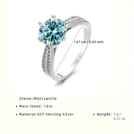 Original Tancise 925 Pure Silvery Ring with Moissanite Diamond and Certificate, Exquisite Jewelry for Women's Engagement Ring - Simply Just Deals LLCOriginal Tancise 925 Pure Silvery Ring with Moissanite Diamond and Certificate, Exquisite Jewelry for Women's Engagement Ring20065;20516Blue5Original Tancise 925 Pure Silvery Ring with Moissanite Diamond and Certificate, Exquisite Jewelry for Women's Engagement Ring