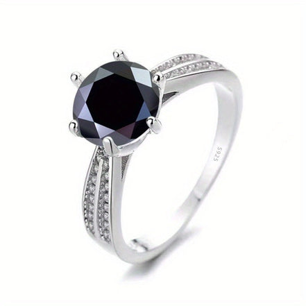 Original Tancise 925 Pure Silvery Ring with Moissanite Diamond and Certificate, Exquisite Jewelry for Women's Engagement Ring - Simply Just Deals LLCOriginal Tancise 925 Pure Silvery Ring with Moissanite Diamond and Certificate, Exquisite Jewelry for Women's Engagement Ring119182;20365Full Black8Original Tancise 925 Pure Silvery Ring with Moissanite Diamond and Certificate, Exquisite Jewelry for Women's Engagement Ring