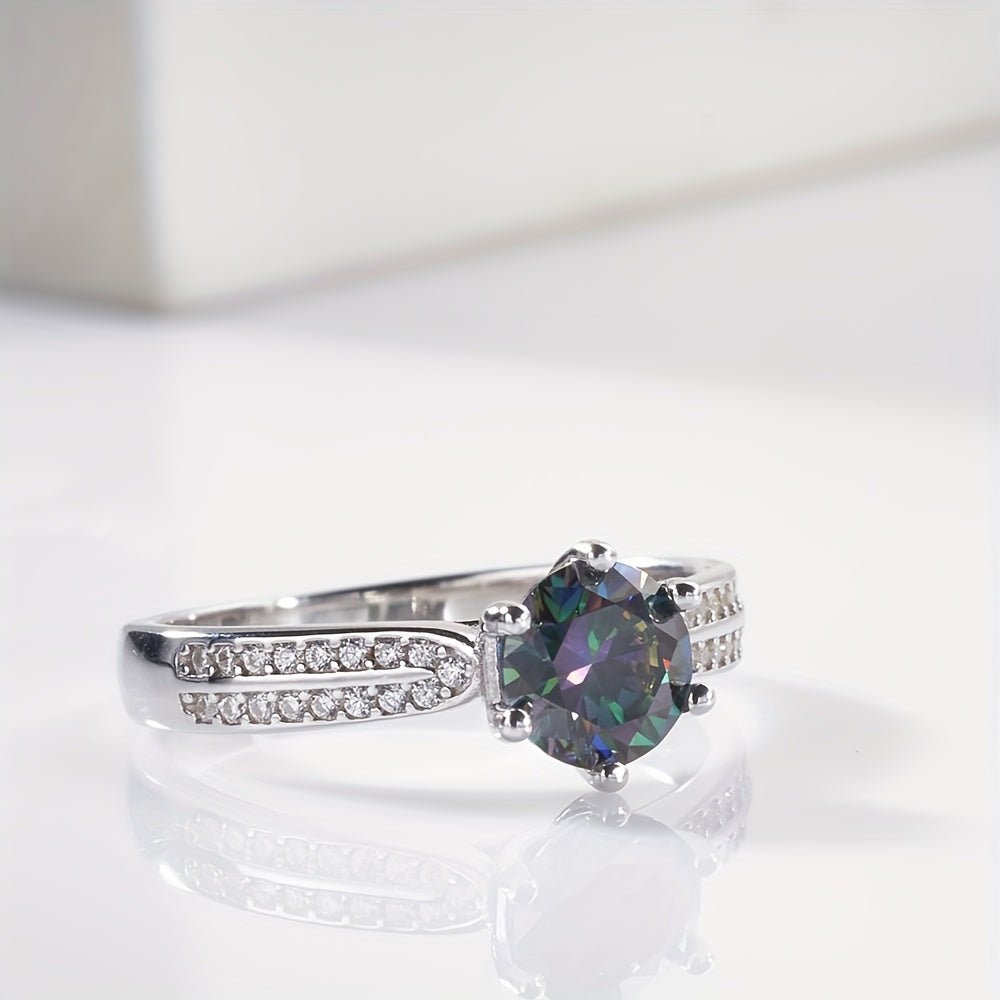 Original Tancise 925 Pure Silvery Ring with Moissanite Diamond and Certificate, Exquisite Jewelry for Women's Engagement Ring - Simply Just Deals LLCOriginal Tancise 925 Pure Silvery Ring with Moissanite Diamond and Certificate, Exquisite Jewelry for Women's Engagement Ring20065;20516Blue5Original Tancise 925 Pure Silvery Ring with Moissanite Diamond and Certificate, Exquisite Jewelry for Women's Engagement Ring