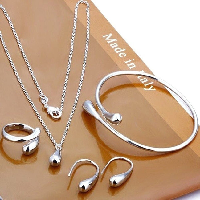 Oval Earring Set - Simply Just Deals LLCOval Earring Set0CJZBLXLX15264 - SilverSilverOval Earring Set