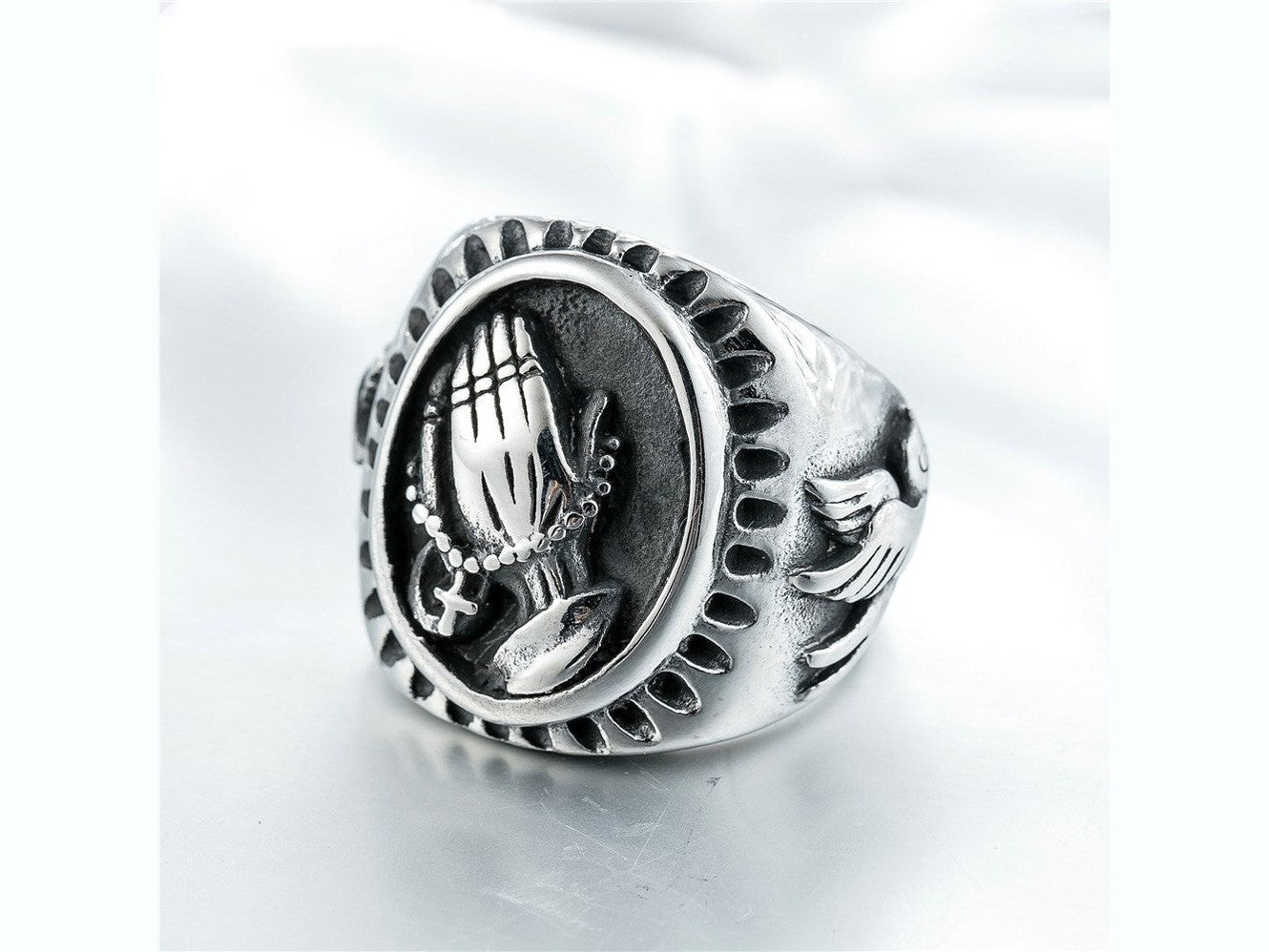 Peace Dove Titanium Steel Ring - Simply Just Deals LLCPeace Dove Titanium Steel Ring0CJZBLXLX21697 - Gold - 13Gold13Peace Dove Titanium Steel Ring