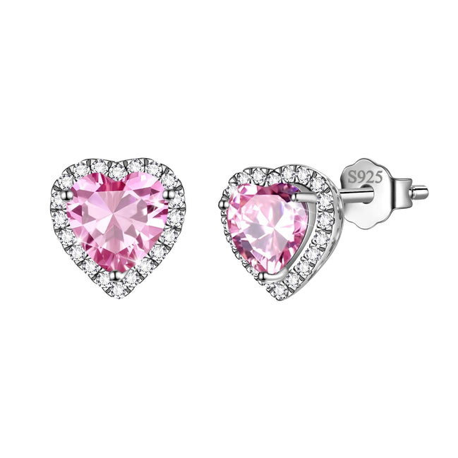 Pink Heart Earrings Women October Birthstone Earrings Tourmaline CZ 925 Sterling Silver Stud Earrings Crystal Jewelry Birthday Mother'S Day Gifts - Simply Just Deals LLCPink Heart Earrings Women October Birthstone Earrings Tourmaline CZ 925 Sterling Silver Stud Earrings Crystal Jewelry Birthday Mother'S Day Giftsb3916be1-9397-409e-8f7c-6335d0ad3b4810.October Pink TourmalinePink Heart Earrings Women October Birthstone Earrings Tourmaline CZ 925 Sterling Silver Stud Earrings Crystal Jewelry Birthd