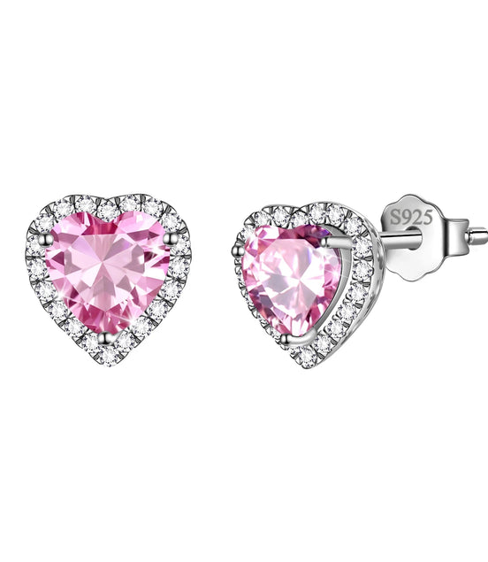 Pink Heart Earrings Women October Birthstone Earrings Tourmaline CZ 925 Sterling Silver Stud Earrings Crystal Jewelry Birthday Mother'S Day Gifts - Simply Just Deals LLCPink Heart Earrings Women October Birthstone Earrings Tourmaline CZ 925 Sterling Silver Stud Earrings Crystal Jewelry Birthday Mother'S Day Giftsb3916be1-9397-409e-8f7c-6335d0ad3b4810.October Pink TourmalinePink Heart Earrings Women October Birthstone Earrings Tourmaline CZ 925 Sterling Silver Stud Earrings Crystal Jewelry Birthd
