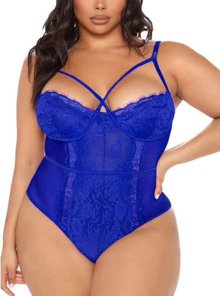 plus Size Eyelash Lace Bodysuit, Snap Crotch Sexy Top Lingerie, Club Outfit - Simply Just Deals LLCplus Size Eyelash Lace Bodysuit, Snap Crotch Sexy Top Lingerie, Club Outfit28d8ae2f-f10a-4e9b-ac11-d8d12fc661e7Royal BlueX - Largeplus Size Eyelash Lace Bodysuit, Snap Crotch Sexy Top Lingerie, Club Outfit
