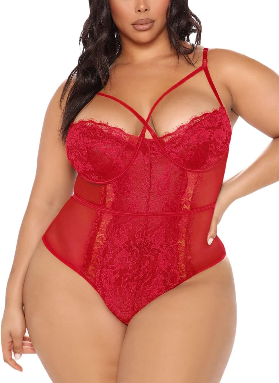 plus Size Eyelash Lace Bodysuit, Snap Crotch Sexy Top Lingerie, Club Outfit - Simply Just Deals LLCplus Size Eyelash Lace Bodysuit, Snap Crotch Sexy Top Lingerie, Club Outfit7e3183cf-8c4e-44d8-bfb3-e370cb23ef35RedXx - Largeplus Size Eyelash Lace Bodysuit, Snap Crotch Sexy Top Lingerie, Club Outfit