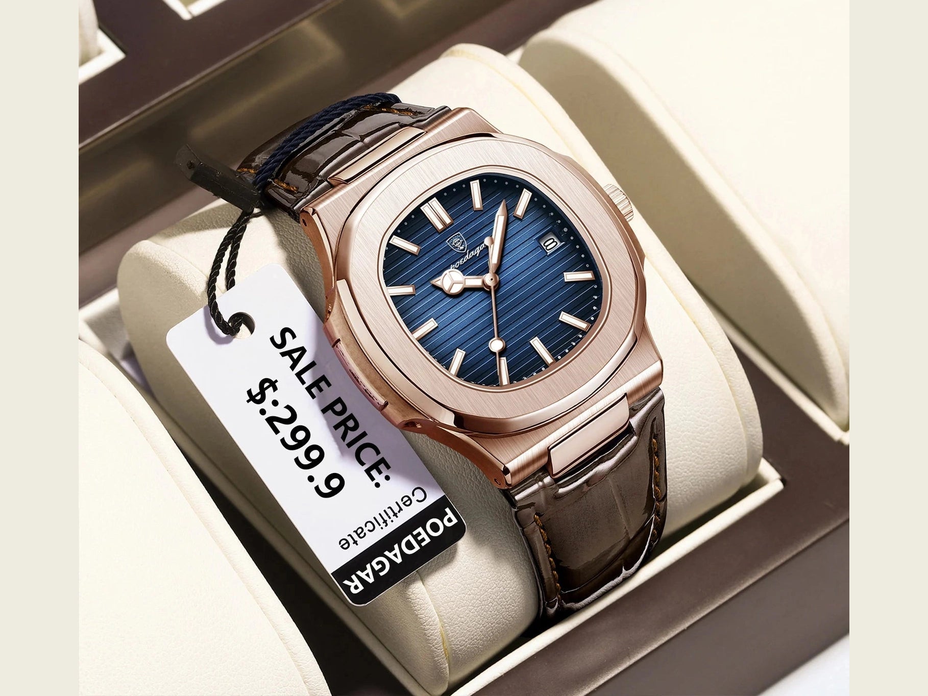 POEDAGAR Top Luxury Square Man Watch Date Waterproof Luminous Quartz Men Watches High Quality Fashion Sports Leather Men's Watch - Simply Just Deals LLCPOEDAGAR Top Luxury Square Man Watch Date Waterproof Luminous Quartz Men Watches High Quality Fashion Sports Leather Men's Watch14175613SilverGreenL613 Silver Green LPOEDAGAR Top Luxury Square Man Watch Date Waterproof Luminous Quartz Men Watches High Quality Fashion Sports Leather Men's Watch