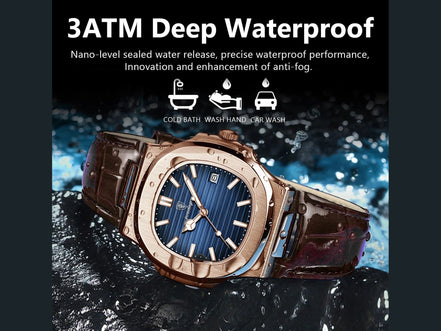 POEDAGAR Top Luxury Square Man Watch Date Waterproof Luminous Quartz Men Watches High Quality Fashion Sports Leather Men's Watch - Simply Just Deals LLCPOEDAGAR Top Luxury Square Man Watch Date Waterproof Luminous Quartz Men Watches High Quality Fashion Sports Leather Men's Watch14175613SilverGreenL613 Silver Green LPOEDAGAR Top Luxury Square Man Watch Date Waterproof Luminous Quartz Men Watches High Quality Fashion Sports Leather Men's Watch