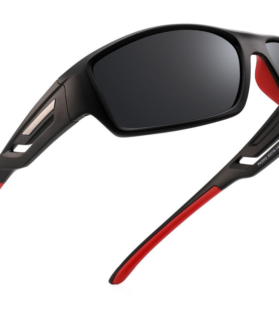 Polarized Sports Sunglasses for Men and Women - Simply Just Deals LLCPolarized Sports Sunglasses for Men and Women373334db-3484-4f8e-9013-c3dea97e09c2C2 Black Frame / Red Temple / Gray LensPolarized Sports Sunglasses for Men and Women