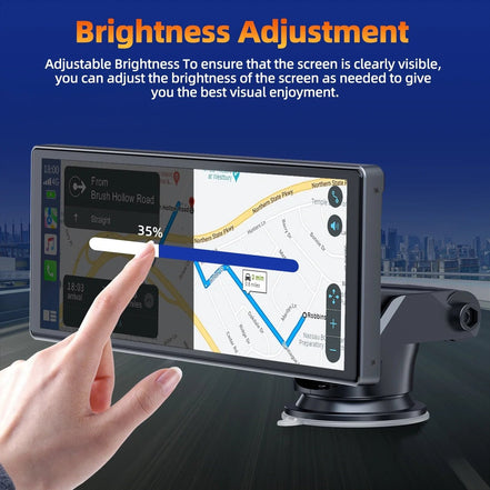 Portable Touchscreen Apple Carplay, 9.26" Wireless Carplay Screen for Car, Portable GPS Navigation for Car, Car Stereo with Airplay, AUX/FM, Googel, Siri, Bluetooth - Simply Just Deals LLCPortable Touchscreen Apple Carplay, 9.26" Wireless Carplay Screen for Car, Portable GPS Navigation for Car, Car Stereo with Airplay, AUX/FM, Googel, Siri, Bluetooth8f4f2e63-5665-477c-9801-cf37daa02733BasicPortable Touchscreen Apple Carplay, 9.26" Wireless Carplay Screen for Car, Portable GPS Navigation for Car,