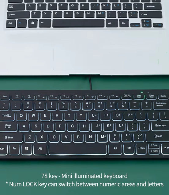 Portable Wired Keyboard Laptop Mini Keyboard Computer External Keyboard Computer Accessories - Simply Just Deals LLCPortable Wired Keyboard Laptop Mini Keyboard Computer External Keyboard Computer Accessories3af10b1c-b6f1-4f2c-8af1-27f469a3f1f9White LightPortable Wired Keyboard Laptop Mini Keyboard Computer External Keyboard Computer Accessories