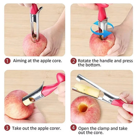 Premium Apple Corer Stainless Steel Apple Pears Core Remover Tool Fruit Cutter Seeder Slicer Knife Kitchen Vegetable Tools - Simply Just Deals LLCPremium Apple Corer Stainless Steel Apple Pears Core Remover Tool Fruit Cutter Seeder Slicer Knife Kitchen Vegetable Toolsc236a7b7-de88-47d6-a1ec-d180fdb80ee2BlackPremium Apple Corer Stainless Steel Apple Pears Core Remover Tool Fruit Cutter Seeder Slicer Knife Kitchen Vegetable Tools