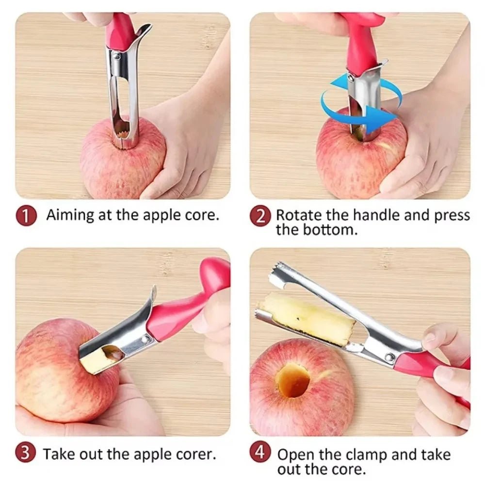 Premium Apple Corer Stainless Steel Apple Pears Core Remover Tool Fruit Cutter Seeder Slicer Knife Kitchen Vegetable Tools - Simply Just Deals LLCPremium Apple Corer Stainless Steel Apple Pears Core Remover Tool Fruit Cutter Seeder Slicer Knife Kitchen Vegetable Toolsc236a7b7-de88-47d6-a1ec-d180fdb80ee2BlackPremium Apple Corer Stainless Steel Apple Pears Core Remover Tool Fruit Cutter Seeder Slicer Knife Kitchen Vegetable Tools